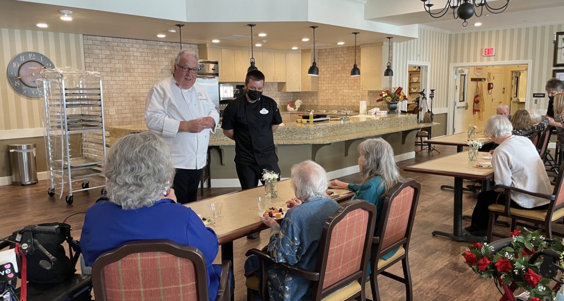 Royal Chef Darren McGrady Visits Jefferson House, Shares Recipe with 425 Magazine Over the summer image