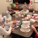 Valley Seniors Create Diaper Cakes for New Parents in Need image