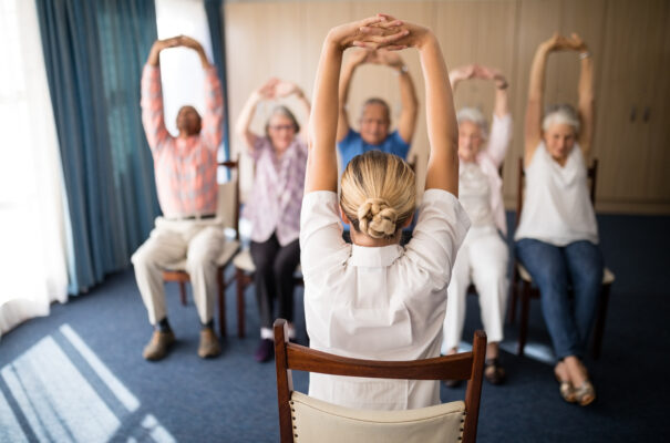 The Benefits of Chair Yoga for Seniors listing image